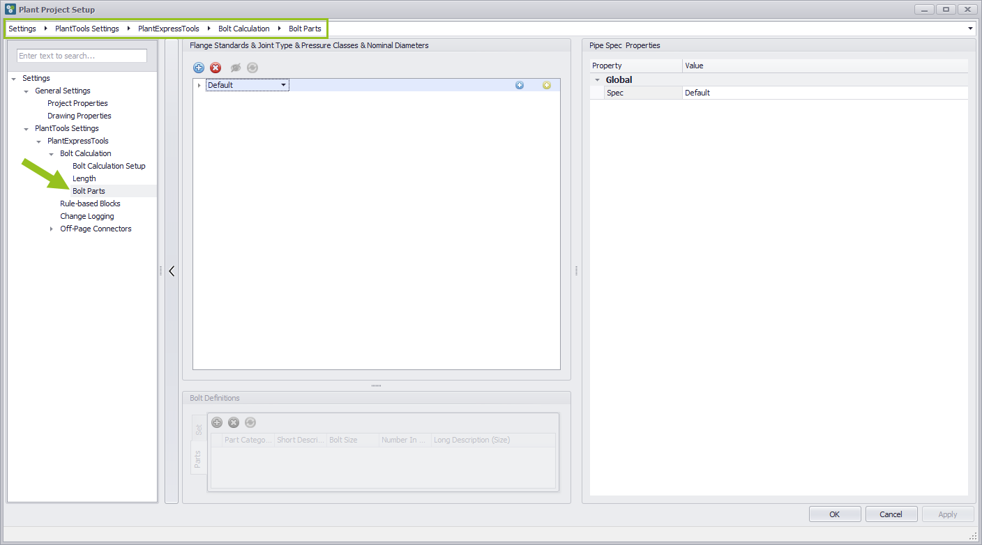 plantexpresstools-how-to-use-bolt-calculation-catalog-handling