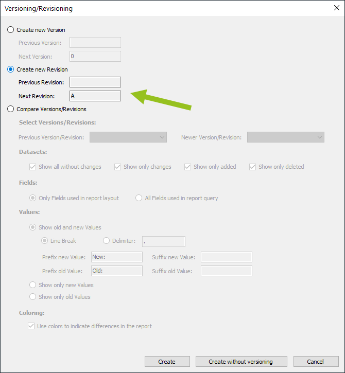 PR Create Version Revision 003