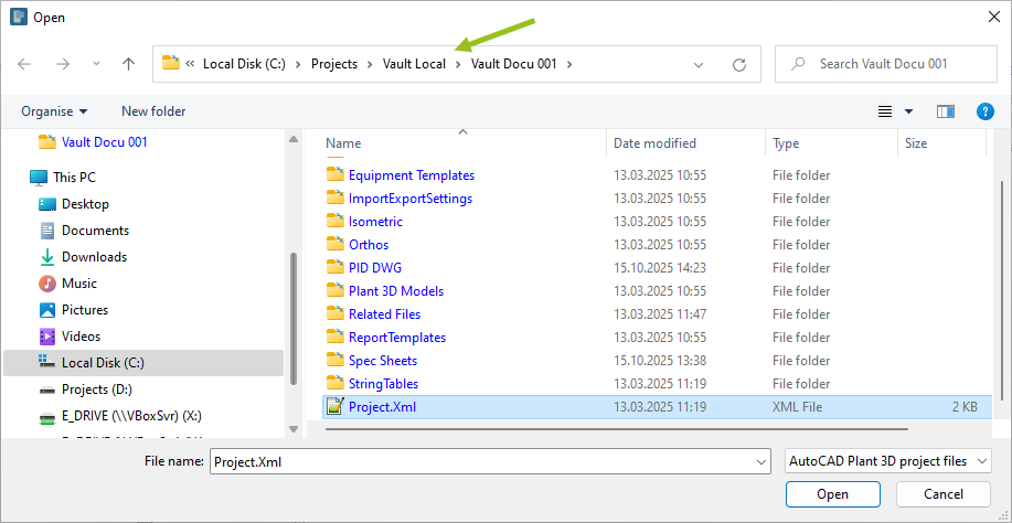 WorkFlow with Vault and PlantTools 093