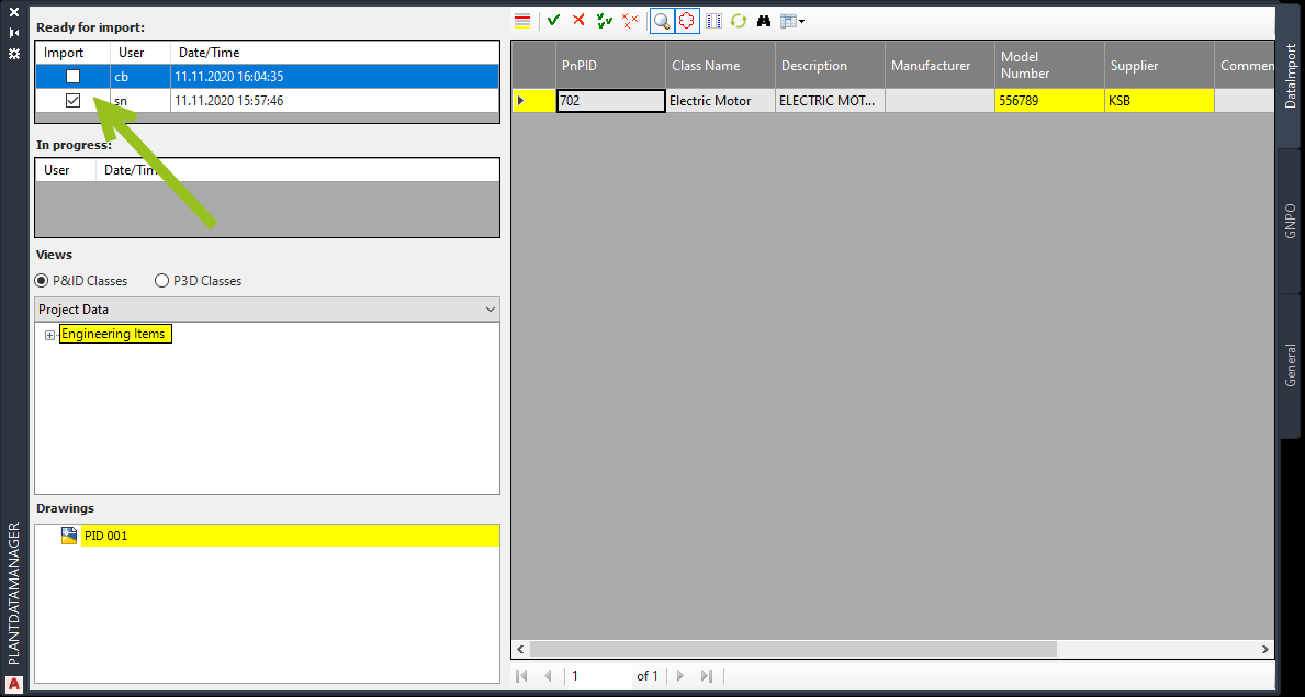 PDM Plugin DataImport 06