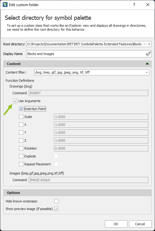 PET SymbolsPalette Usage 164