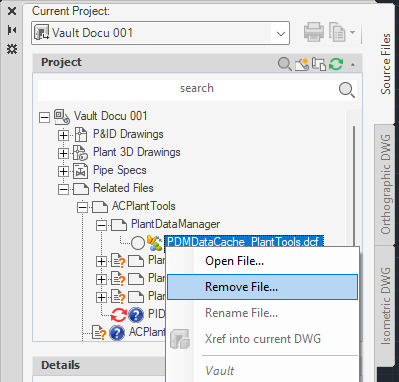 WorkFlow with Vault and PlantTools 112