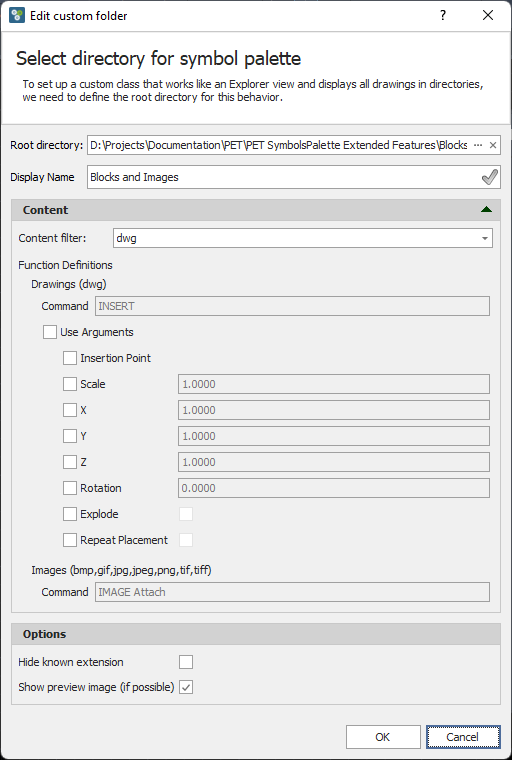 PET SymbolsPalette Usage 145