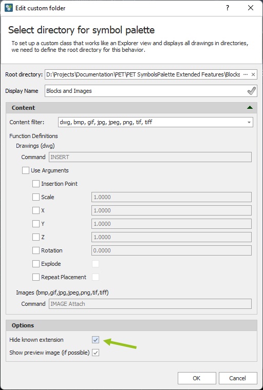 PET SymbolsPalette Usage 174