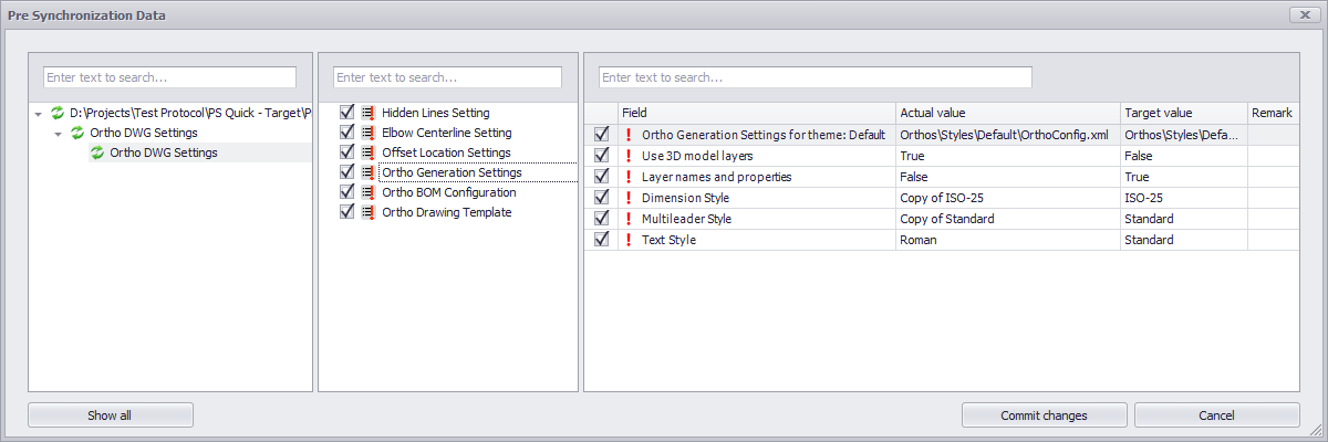 PS Sync Config - 0071