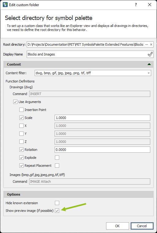 PET SymbolsPalette Usage 325