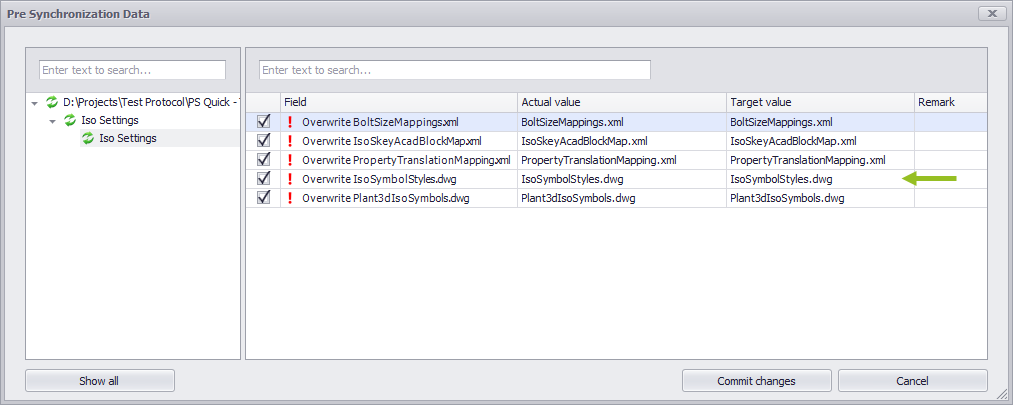 PS Sync Config - 0065