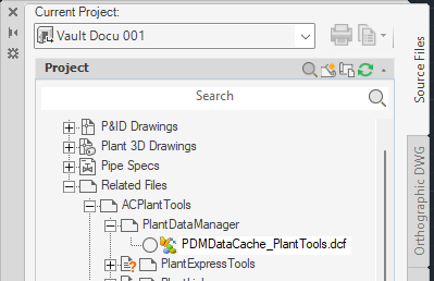 WorkFlow with Vault and PlantTools 104
