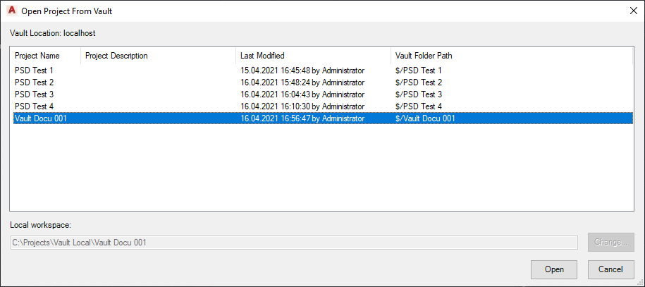 WorkFlow with Vault and PlantTools 028