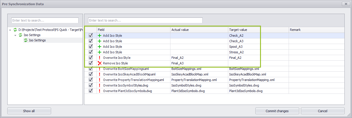 PS Sync Config - 0061