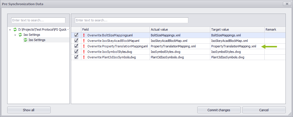 PS Sync Config - 0064