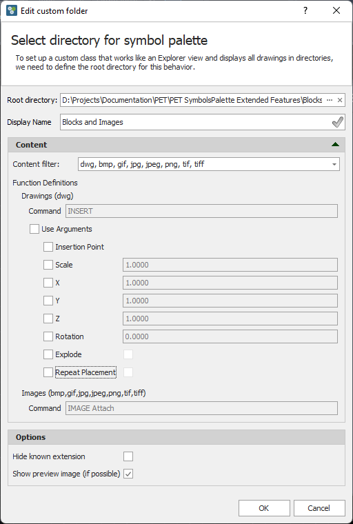 PET SymbolsPalette Usage 154