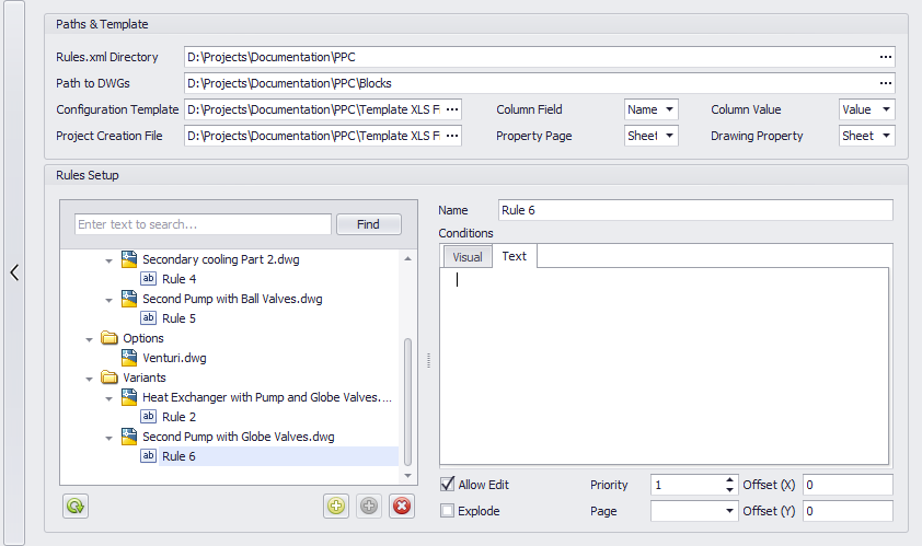 Rule-Based Block Insert Setup 31