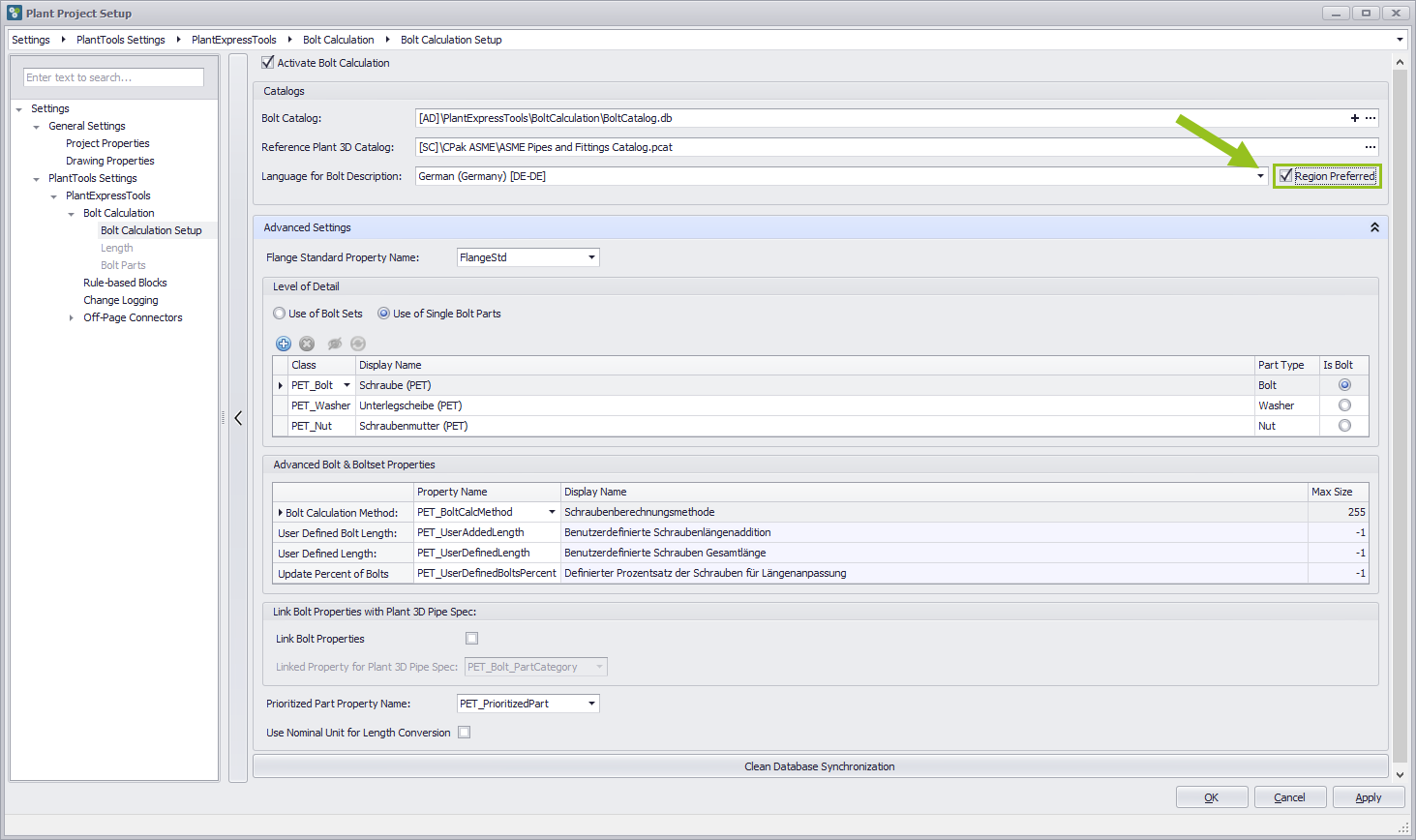 Bolt Calculation Setup 008