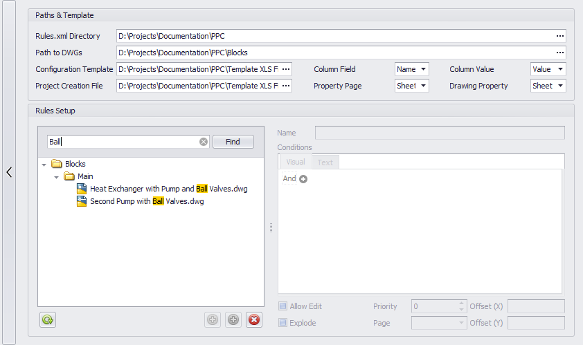 Rule-Based Block Insert Setup 37