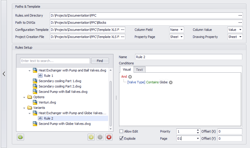 Rule-Based Block Insert Setup 23