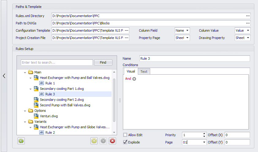 Rule-Based Block Insert Setup 26