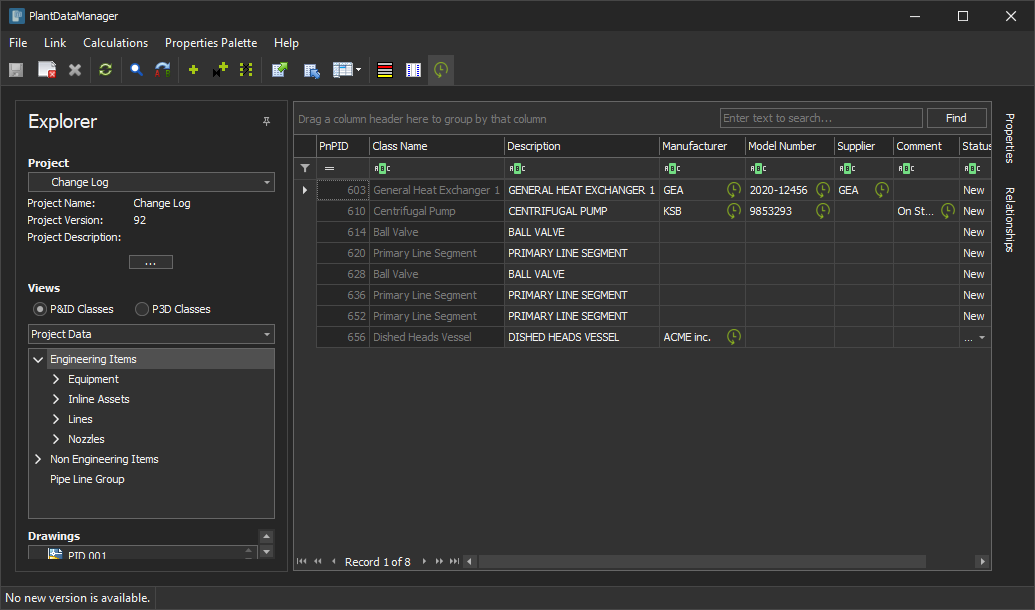 PDM ChangeLog 05