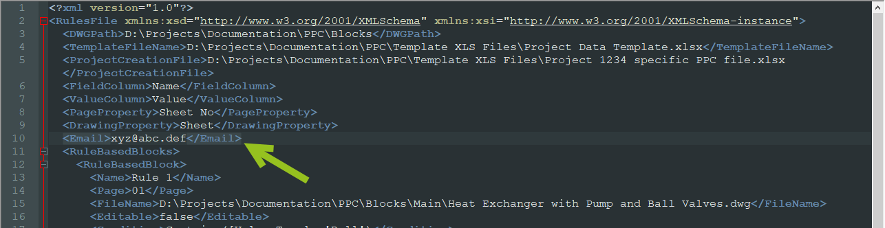 Rule-Based Block Insert Rules XML 04