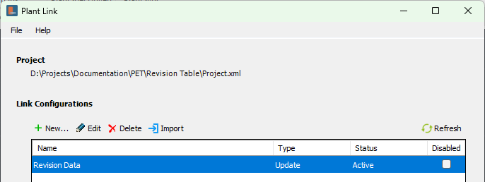 PL LinkConfig 0130