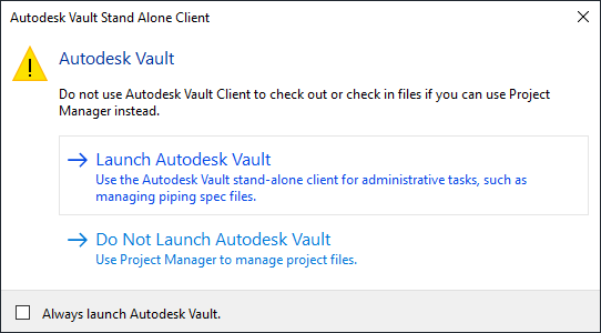 WorkFlow with Vault and PlantTools 043